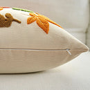 Axyaa Halloween Maple Pumpkin Thanksgiving Cushion Cover Set