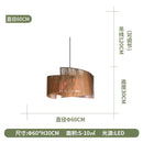 Axyaa Commercial Hot Pot Shop Chandelier: Contemporary Chinese-Chic Box-Style Lighting