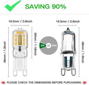 Axyaa G9 LED Bulb 2W 100-150lm Warm White White 16xSMD3528 Lamp 110-220V