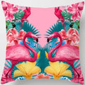 Axyaa Flamingo Cushion Cover 45*45cm – Home Sofa Decor Pillowcase