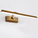 Axyaa Triangle LED Mirror Light 41CM Vintage Bronze Wall Sconce