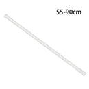 Axyaa Adjustable Metal Curtain Rod 30-110cm Telescopic Shower Poles