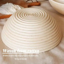 Axyaa Bread Banneton Proofing Basket Set - Oval & Round Sourdough Baskets