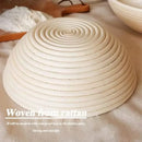Axyaa Bread Banneton Proofing Basket Set: Oval & Round Sourdough Baskets for Baking Fermentation