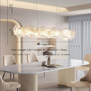 Axyaa Luxury Glass Crystal Chandelier for Living Room, Bedroom, and Study
