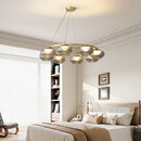 Axyaa Elegant Hall & Dining Room Chandelier - Indoor Ceiling Lights - Stylish Lighting Fixtures