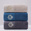 Axyaa Embroidered Cotton Towel Set for Home Households