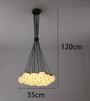 Axyaa Modern Indoor Dining Room Chandelier Ceiling Lights