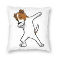 Axyaa Jack Russell Terrier Nordic Pillowcase for Stylish Living Room Decor