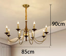 Axyaa Modern Living Room Chandeliers LED Ceiling Hanging Lights
