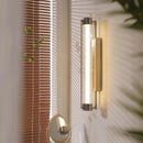 Axyaa Glass Wall Lamp in Sand Nickel Finish - Creative and Simple Glass Design