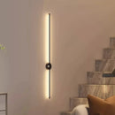 Axyaa LED Wall Lamp: Wireless Charging, Sensor, Nordic Morden Design, Strip Light