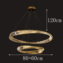 Axyaa Modern Pendant Lights LED Chandeliers for Dining Room & Living Room