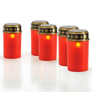 Axya Solar Candle Light: Rainproof Flameless Outdoor Lighting for Halloween Decor