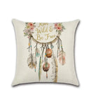 Axyaa Decorative Pillowcase for Home Sofa Bedroom Decor 45x45cm