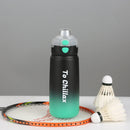 Axyaa Insulated Stainless Steel Water Bottle with Double Spout & Spring Lid