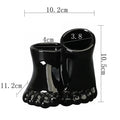 Axyaa Creative Feet Shape Ceramic Vase Home Office Decor Craft