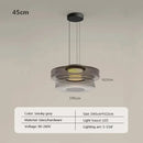 Axyaa Glass Pendant Lamp LED Chandelier for Home Decor