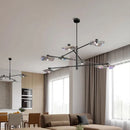Axyaa LED Chandeliers for Modern Living Room Indoor Lighting