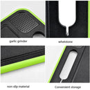 Axyaa 4-in-1 Black Double-sided Chopping Board with Knife - Kitchen Accessory