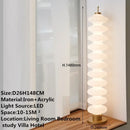 Axyaa Luxury Contemporary LED Floor Lamp for Art Deco Living Spaces