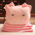 Axyaa Cute Office Nap Pillow God Warm Hands Cover Sleep Cushion