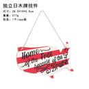 Axyaa American Flag Pendant Door Wall Hanging 28.5cm Party Decor