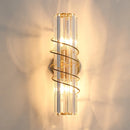 Axyaa Crystal Wall Lamp for Luxe Living Spaces