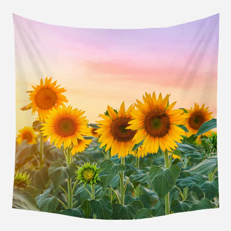 Axyaa Pink Kawaii Wall Hanging Tapestry for Living Bedroom Decor