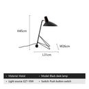 Axyaa Nordic Duckbill Metal Floor Lamp | Modern Art Table Light for Home Decor