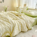 Axyaa Seersucker Summer Quilt: Cool and Refreshing Lightweight Bedding