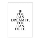 Nordic Motivation Quote Canvas Print Typography Poster for Home Decor by Axyaa