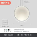 Axyaa Moon Crescent LED Chandelier for Dining Room and Kitchen Island