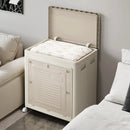 Axyaa Laundry Storage Box with Rollers & Large Capacity for Home Organization