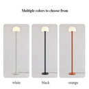 Axyaa Nordic Iron Floor Lamp with Glass Lampshade Design for Living Room and Bedroom