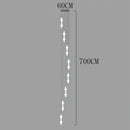 Axyaa Nordic Stair Chandelier Living Room Dining Pendant Ceiling Light