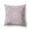 Abstract Geometric Bohemian Pillowcase in Colorful Exotic Style by Axyaa