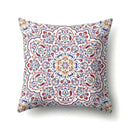 Abstract Geometric Bohemian Pillowcase in Colorful Exotic Style by Axyaa