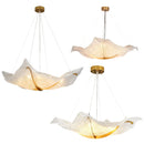 Axyaa Crystal Pendant Lights: Modern Designer Lustres LED Hanging Light for Indoor Decor