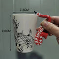 Axyaa Cartoon Ceramics Mug: Cute Coffee Milk Tea Cup Drinkware Gift