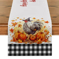 Axyaa Thanksgiving Table Runner: Washable Dining Cloth for Indoor Outdoor Home Décor