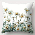 Axyaa Geometric Print Square Cushion Cover - Home Sofa Decor Pillow Cover