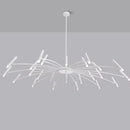 Axyaa Modern LED Ceiling Chandelier for Living Room, Metal Pendant Lamps Fixtures