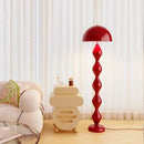 Axyaa Nordic Mushroom LED Floor Lamp for Colorful Home Lighting