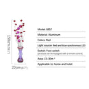 Axyaa Nordic Flower Floor Lamp LED Decorative Standing Light