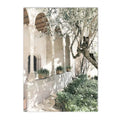 Axyaa Olive Tree Architecture Canvas Print Wall Art Posters for Living Room
