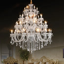 Axyaa Luxury Crystal Chandelier Lighting Top Grade K9 Crystals for Villa Foyer