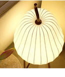 Axyaa Wabi Sabi Pear Shape Silk Floor Lamp for Home Living Room Decoration