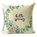 Axyaa Spring Flowers & Plants Pillow Cover Collection - 40/45/50cm
