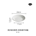 Axyaa Black & White Ceramic Tableware Set - Plates, Bowls, Japanese Luxury Dining Collection